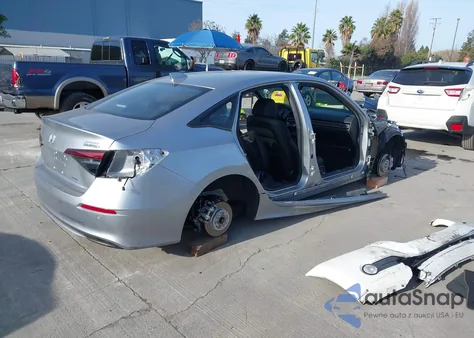 2025 Honda Civic Hybrid Sport/Sport Touring z USA, uszkodzony, nr VIN 2HGFE4F81SH345456